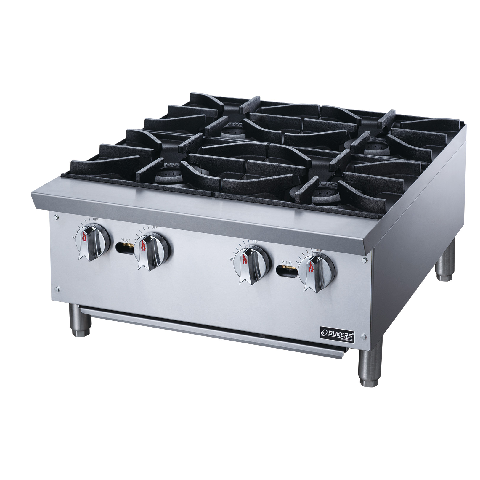 Hot plate with 4 burners