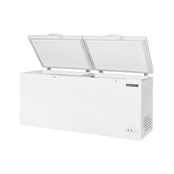 CHEST FREEZER DOUBLE LID SOLID TOP  23.6 CU FT MAXX COLD