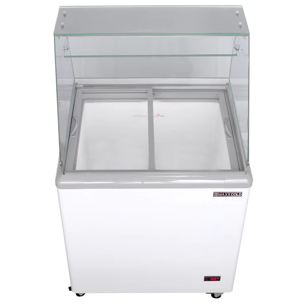 DIPPING CABINET 4-TUB ICE CREAM  WHITE MAXX COLD