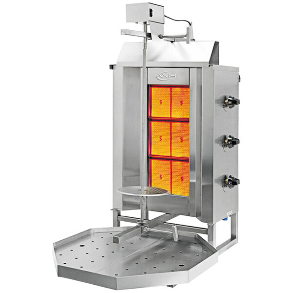 GYRO COMMERCIAL VERTICAL BROILER 3 BURNERS