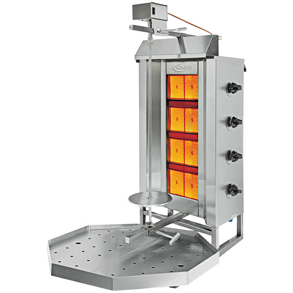 GYRO COMMERCIAL VERTICAL BROILER 4 BURNERS