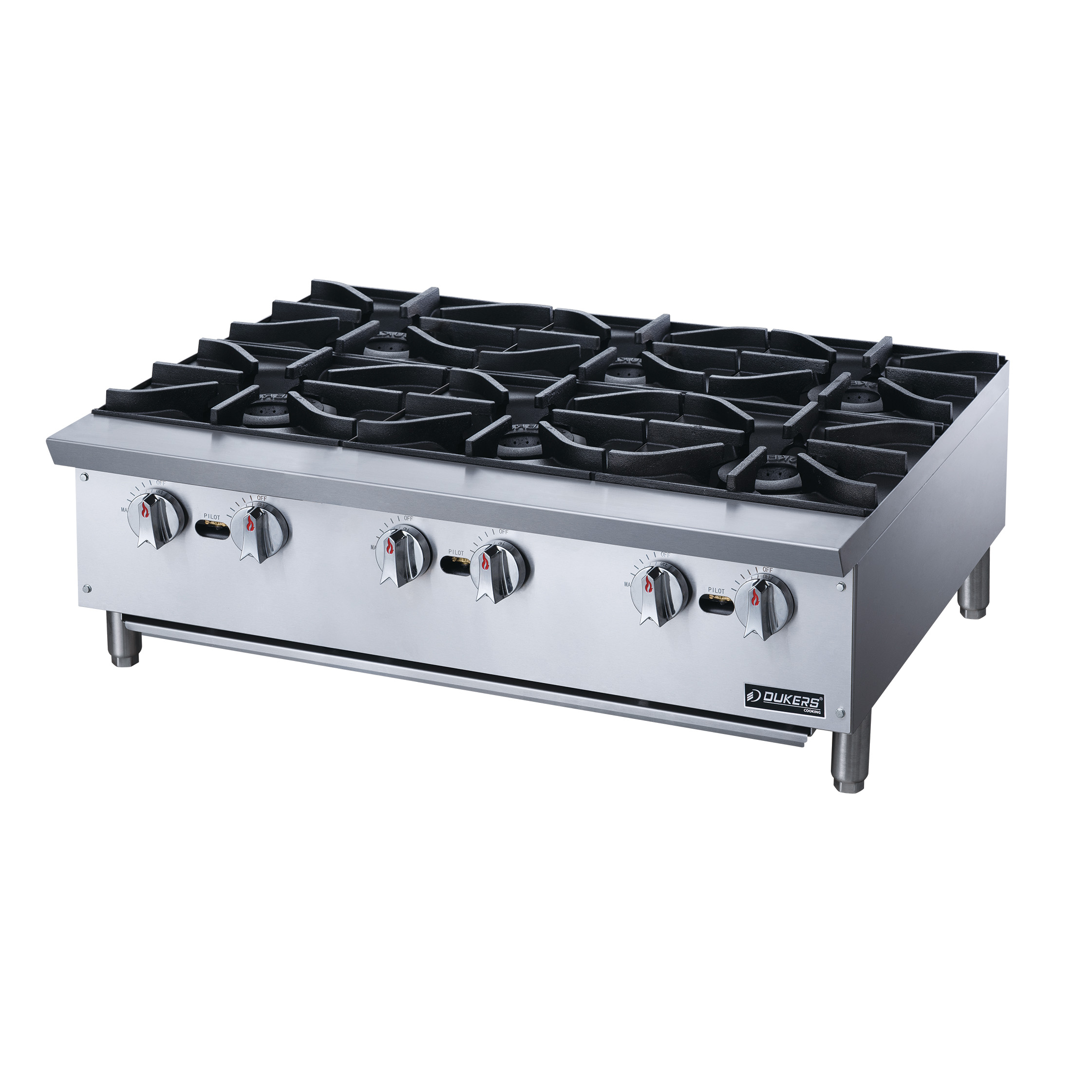 Hot plate with 6 Burners