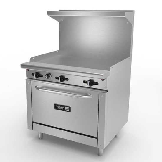 OVEN WITH 3FT GRIDDLE ASBER